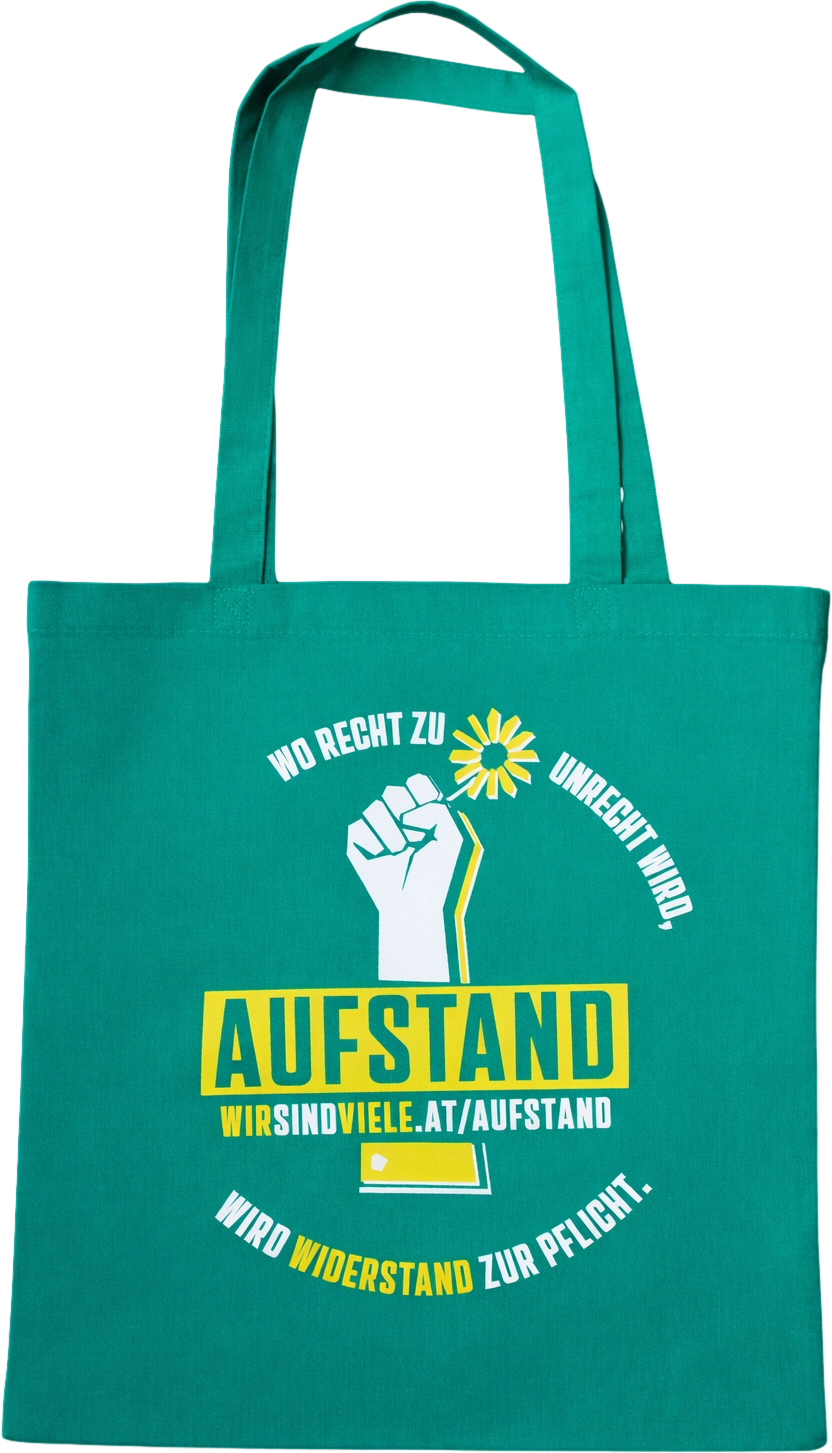 Waldviertler, Divers, Gewand, Grün, Aufstand Baumwolltaschen