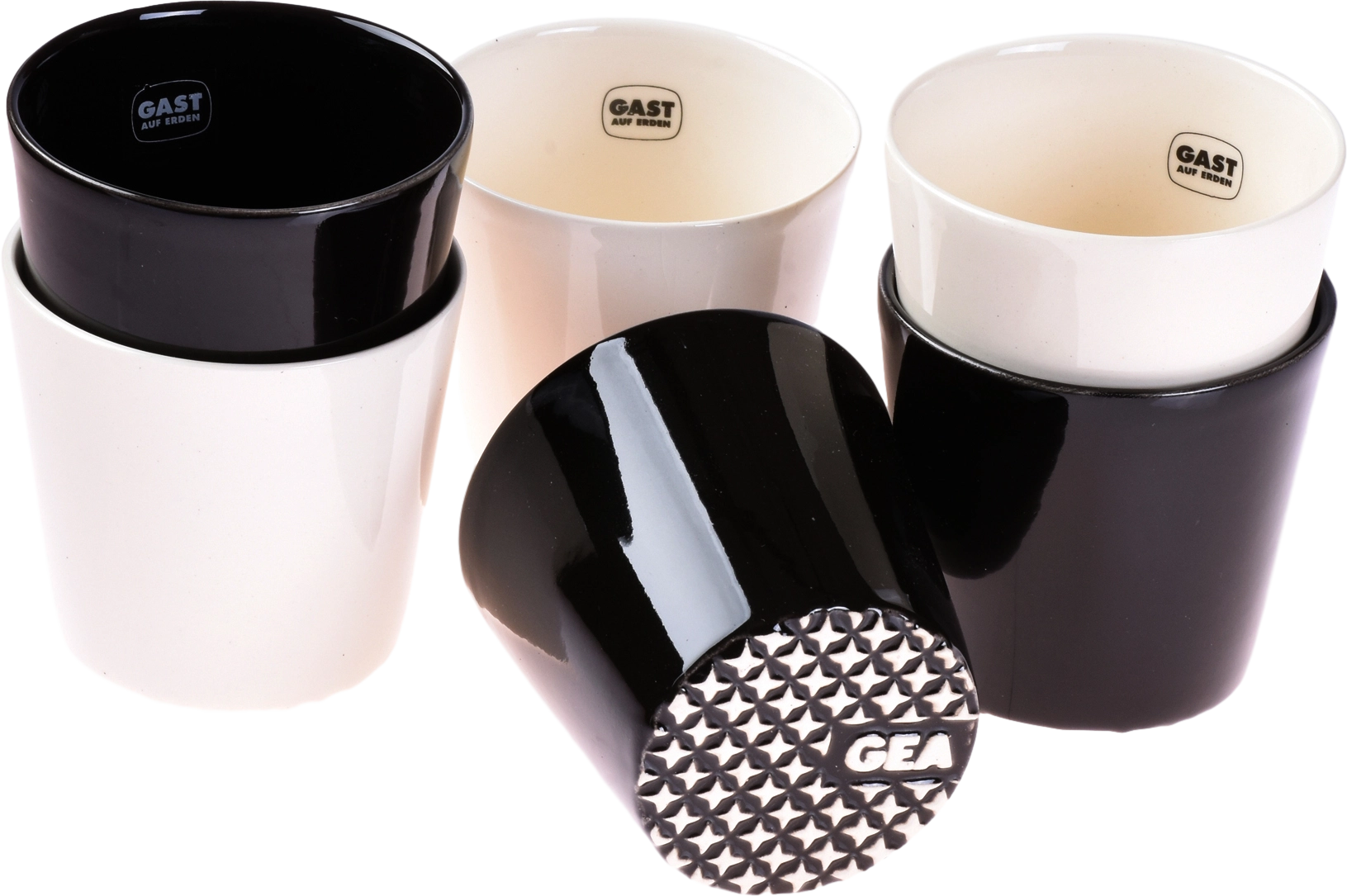 Waldviertler, Divers, Geschirr, Bunt, Becher Black&White klein