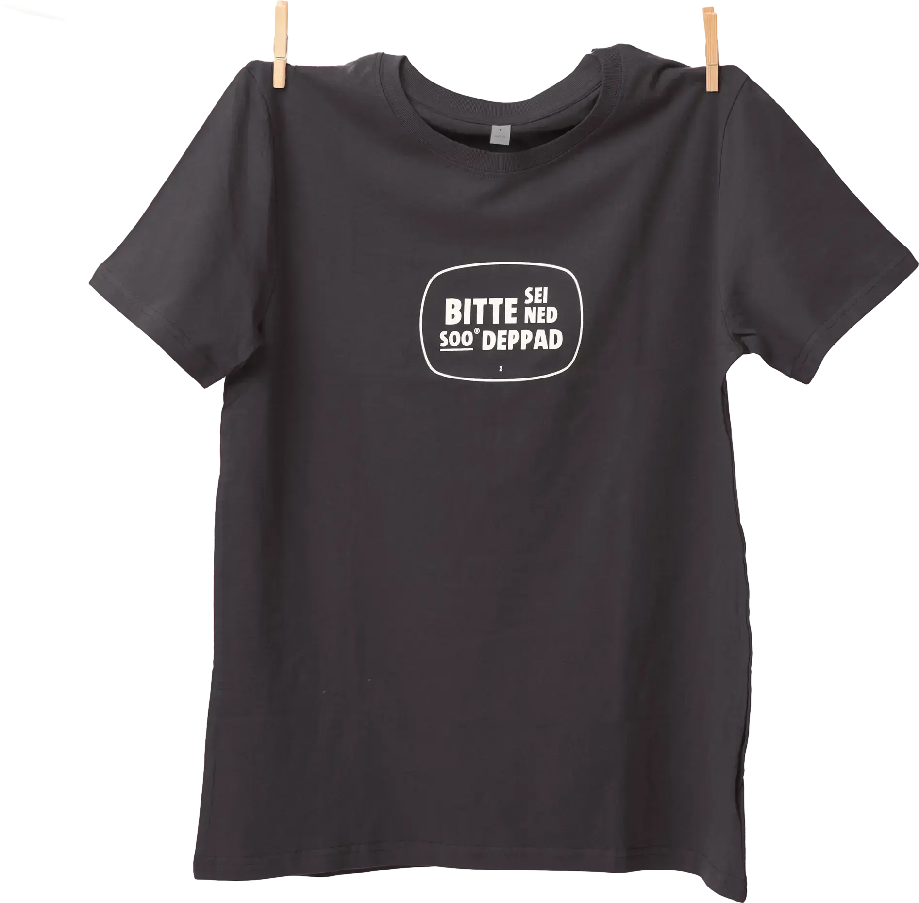 Waldviertler, Divers, Gewand, Schwarz, BITTE SEI NED SO DEPPAD Unisex T-Shirt