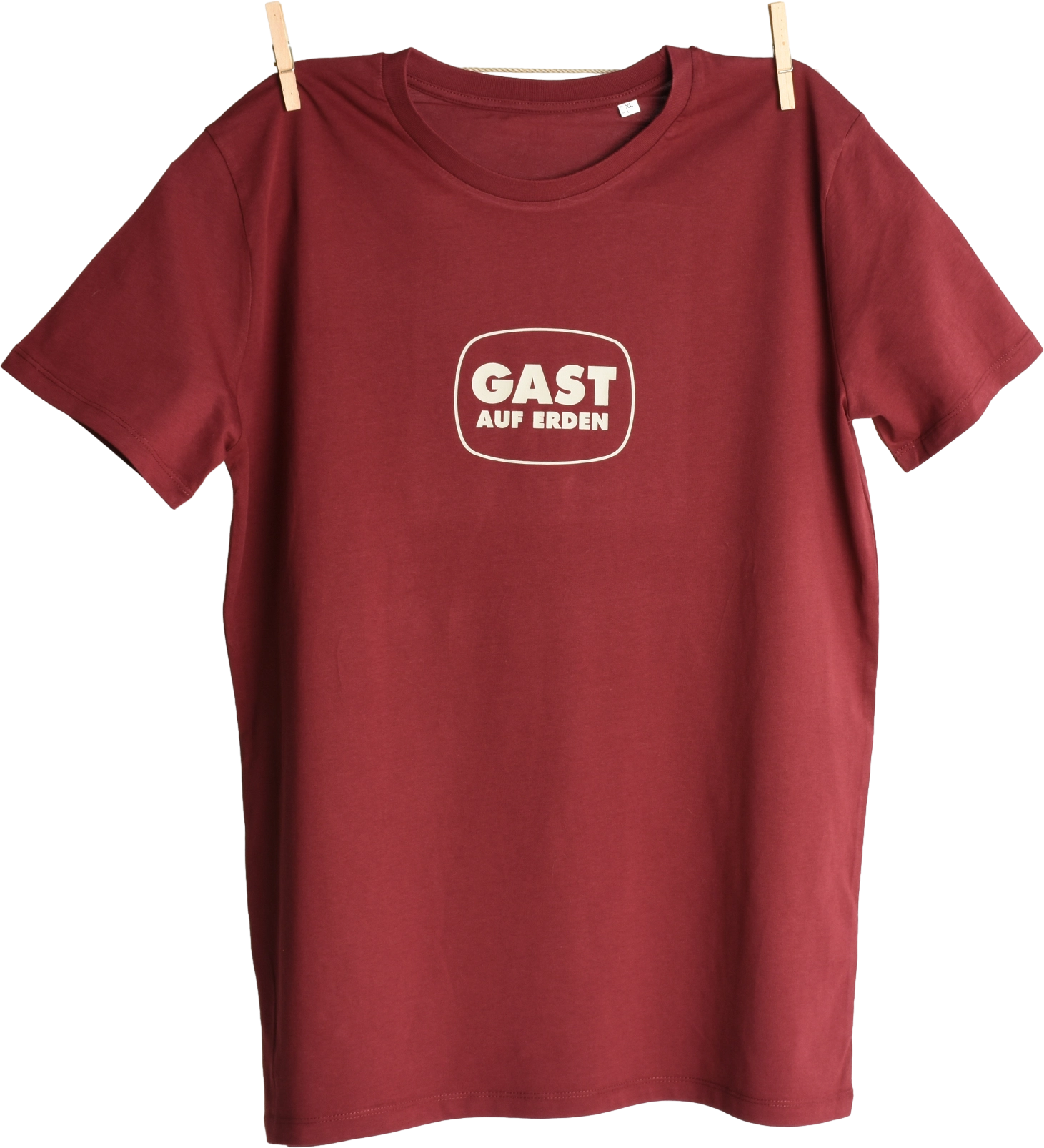 Waldviertler, Divers, Gewand, Rot, GAST AUF ERDEN Herren T-Shirt