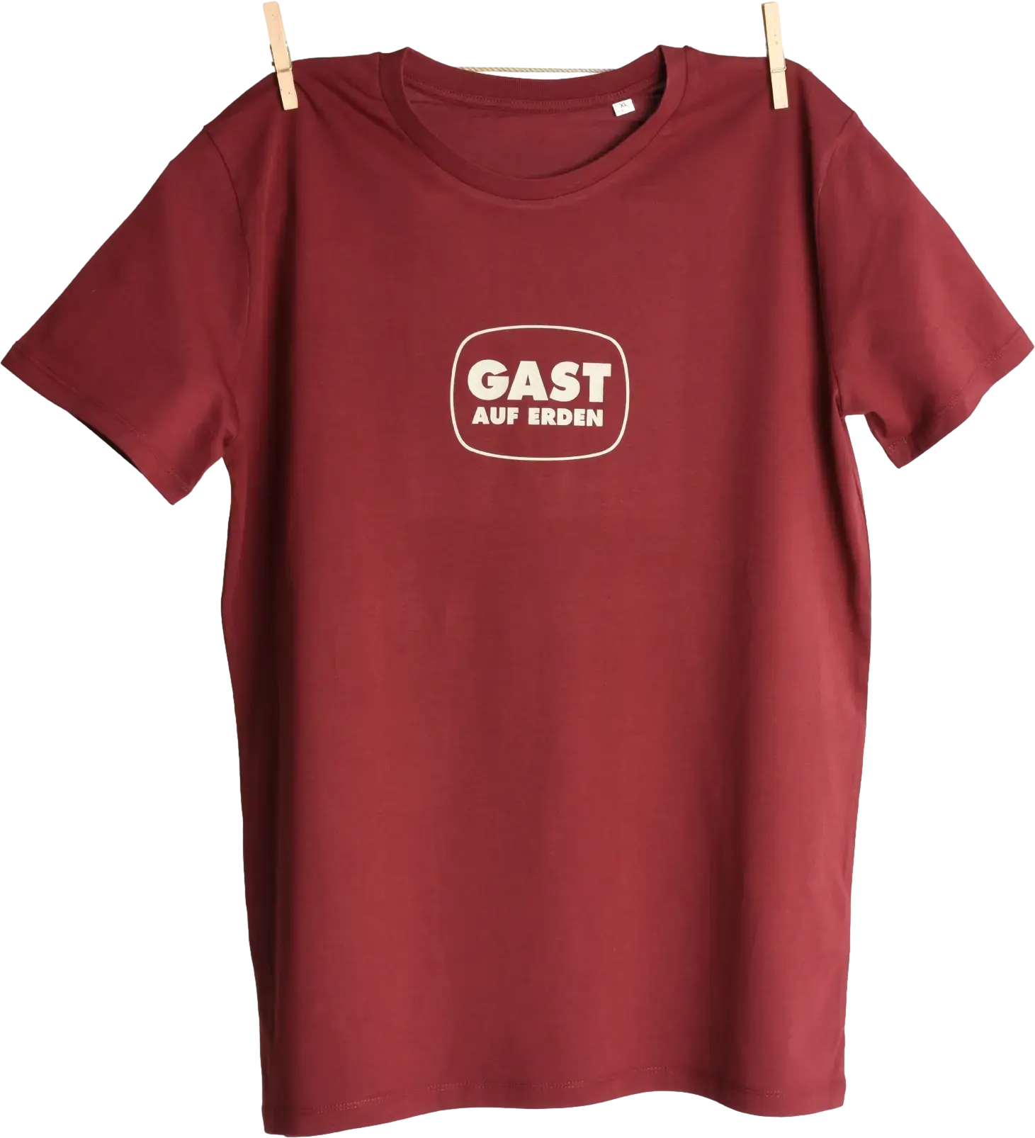 Waldviertler, Divers, Gewand, Rot, GAST AUF ERDEN Herren T-Shirt