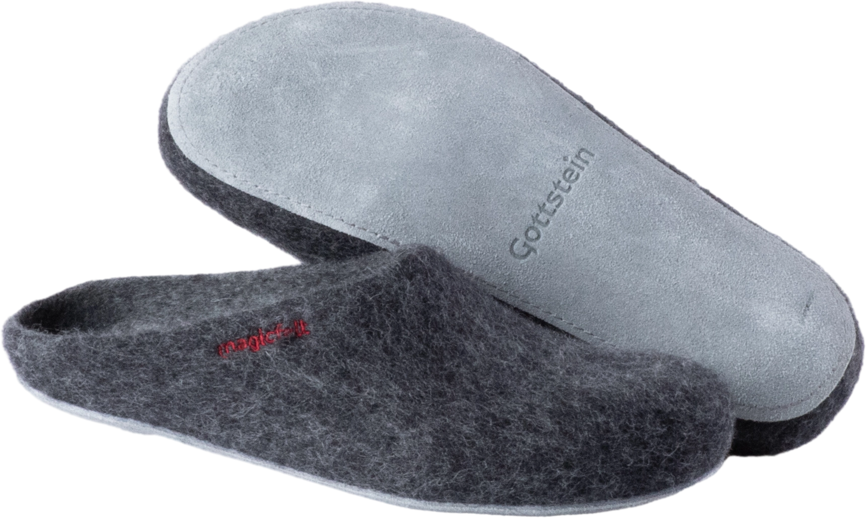 Waldviertler, Divers, Hausschuhe, Schuhe, Grau, Magicfelt AP 701