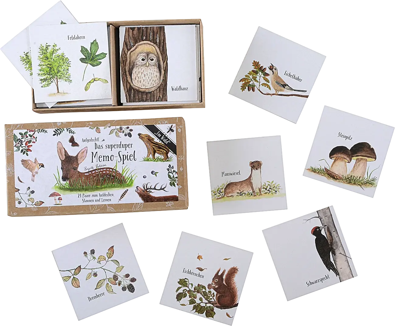 Waldviertler, Spielzeug, Memo-Spiel "Im Wald"