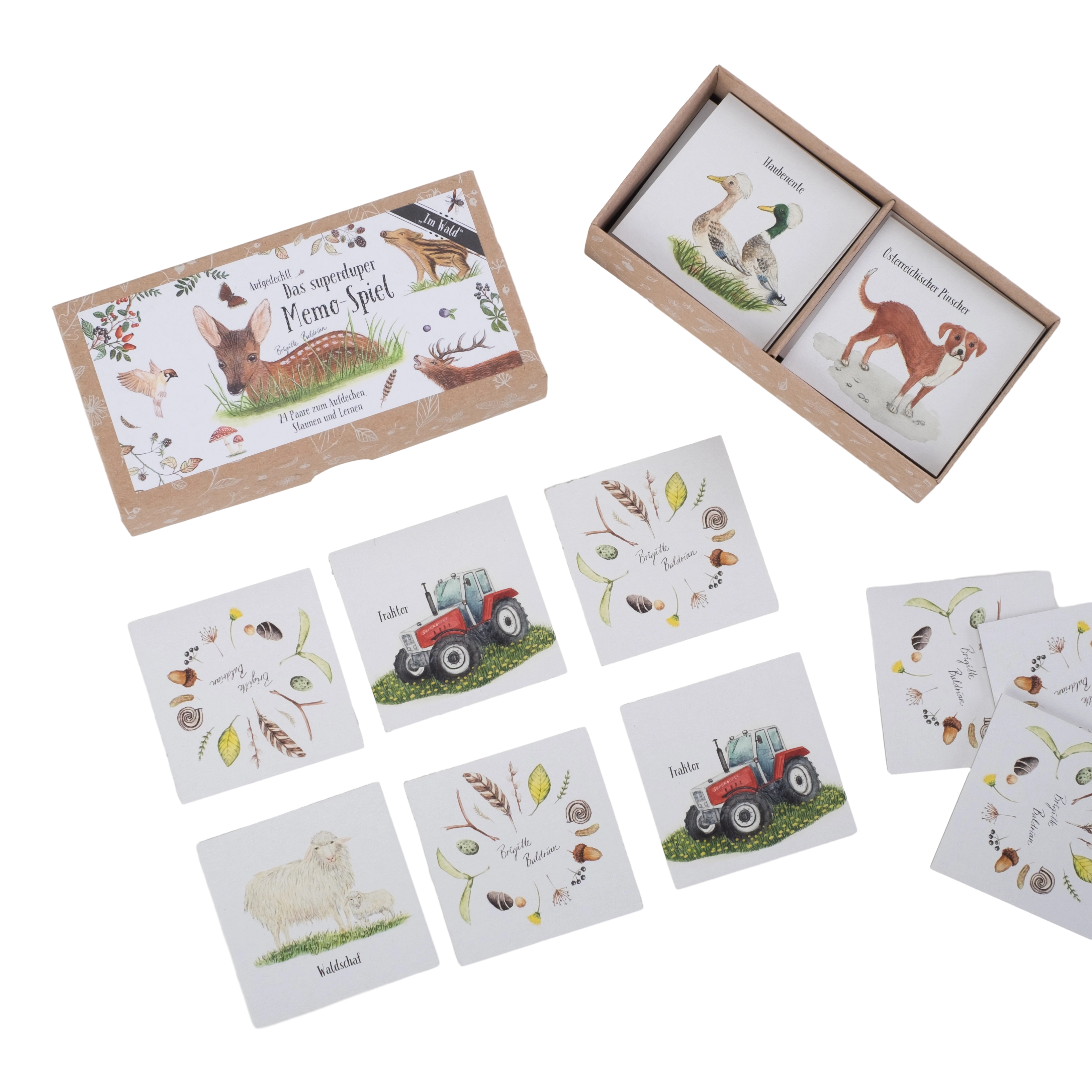 Waldviertler, Spielzeug, Memo-Spiel "Im Wald"