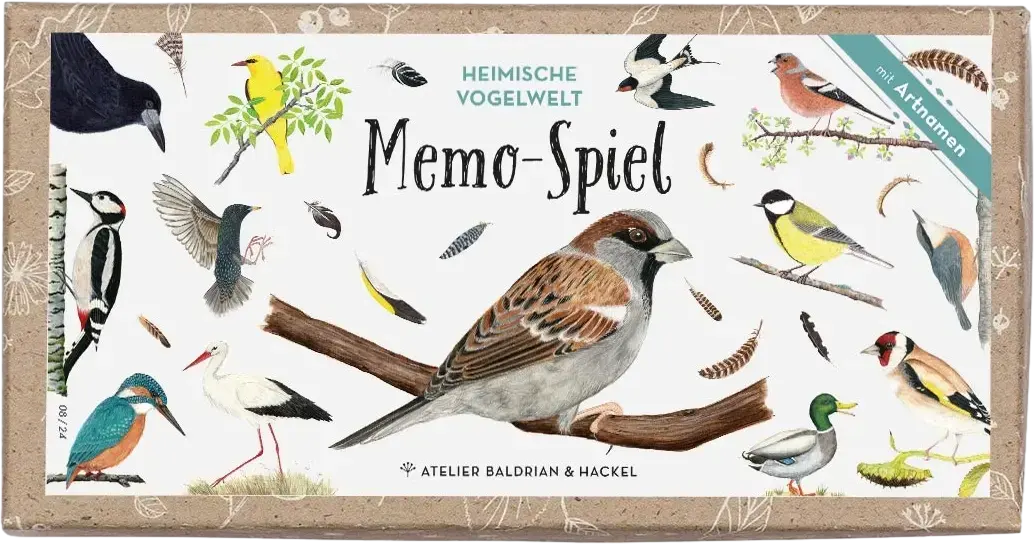 Waldviertler, Spielzeug, Memo-Spiel "Vogelwelt"
