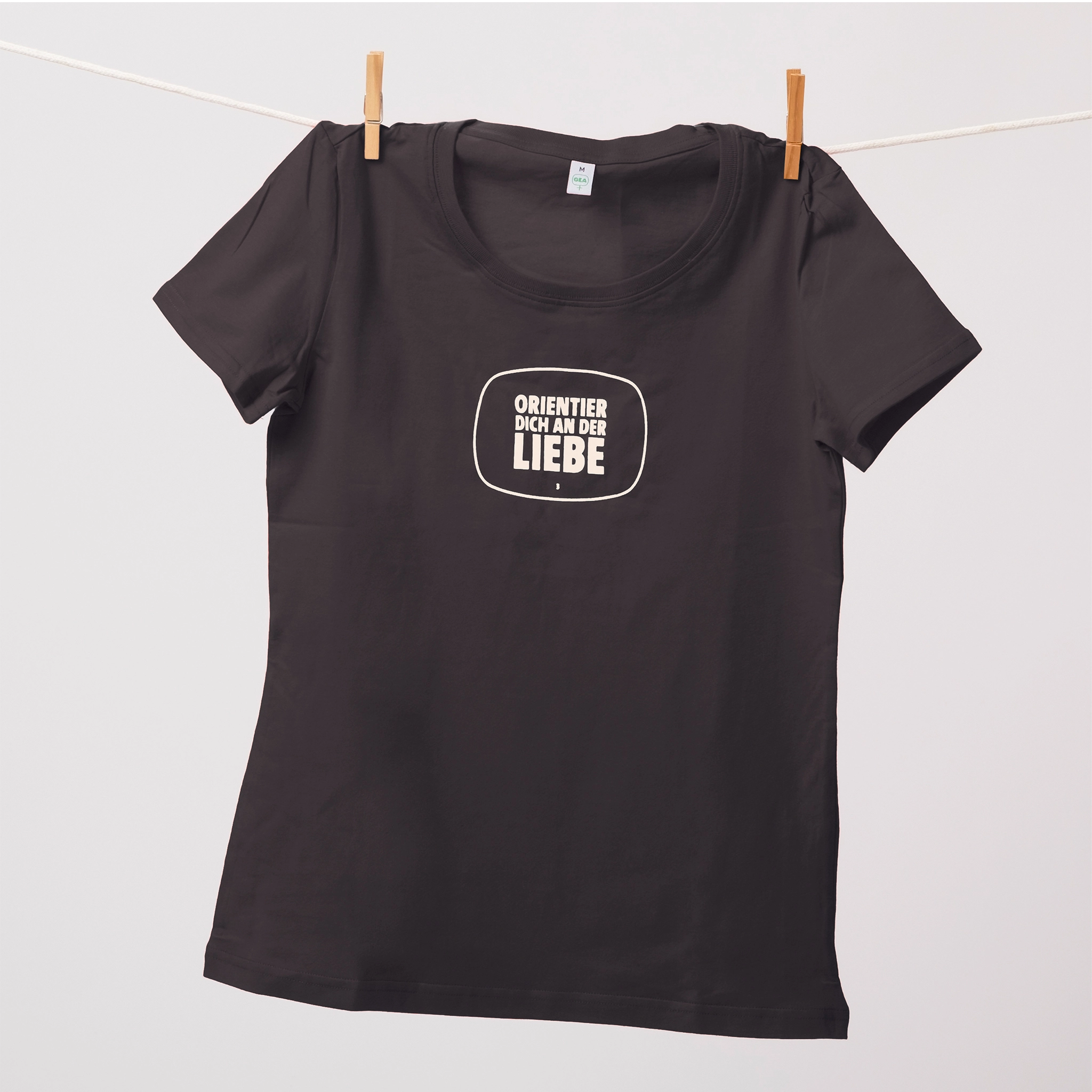 Waldviertler, Divers, Gewand, Schwarz, ORIENTIER DICH AN DER LIEBE Unisex T-Shirt