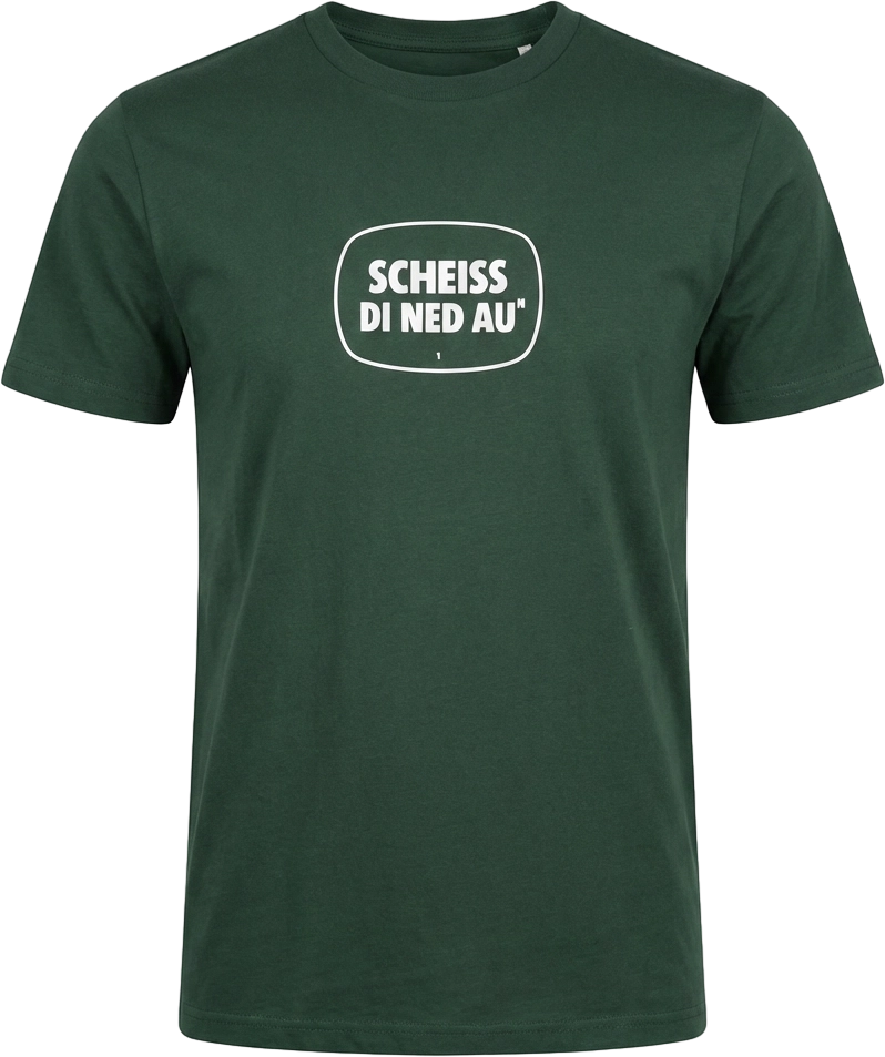 Waldviertler, Divers, Gewand, SCHEISS DI NED AU Unisex T-Shirt