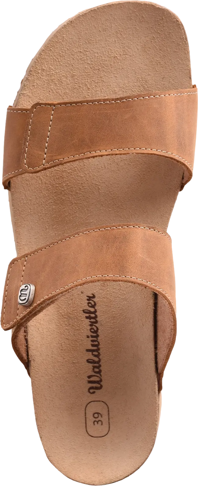 Waldviertler, Damenschuhe, Hausschuhe, Sandalen, Schuhe, Schuhe mit Klettverschluss, Sommerschuhe, Braun, Eight days a week Damen
