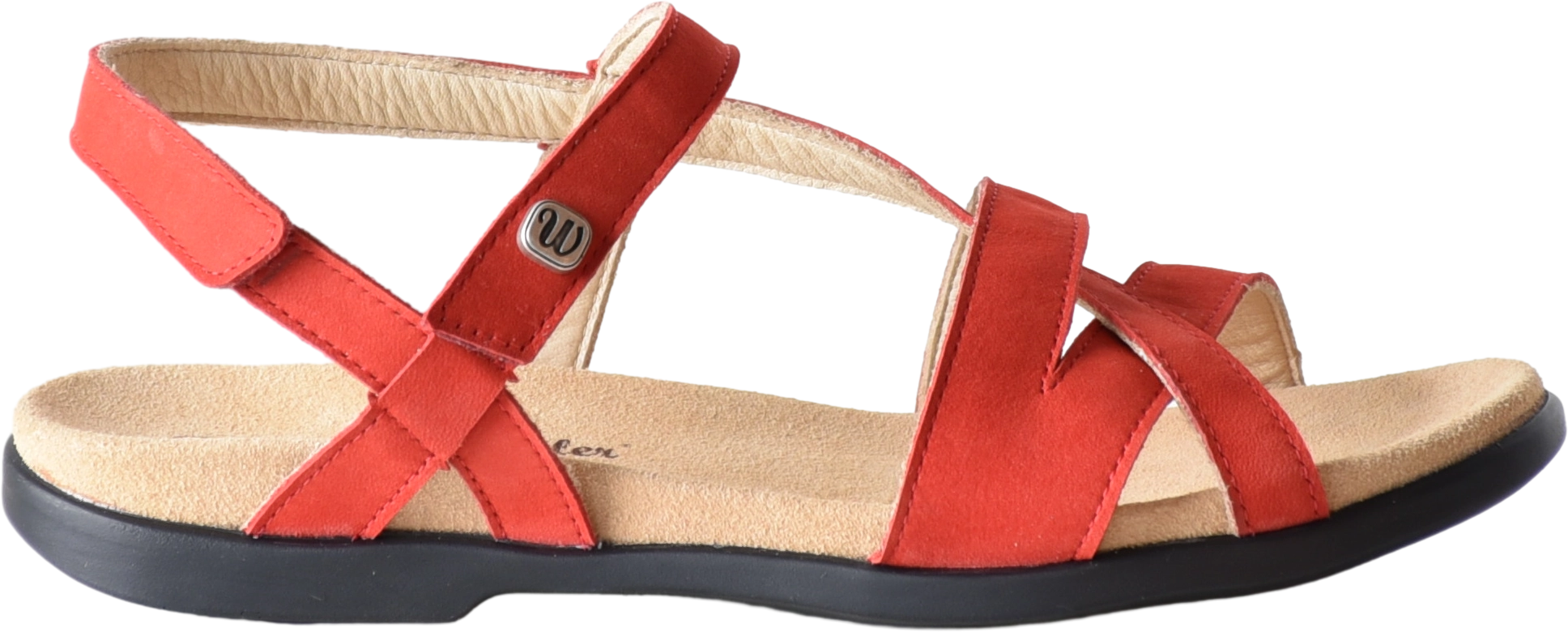 Waldviertler, Damenschuhe, Sandalen, Schuhe, Schuhe mit Klettverschluss, Sommerschuhe, Falter