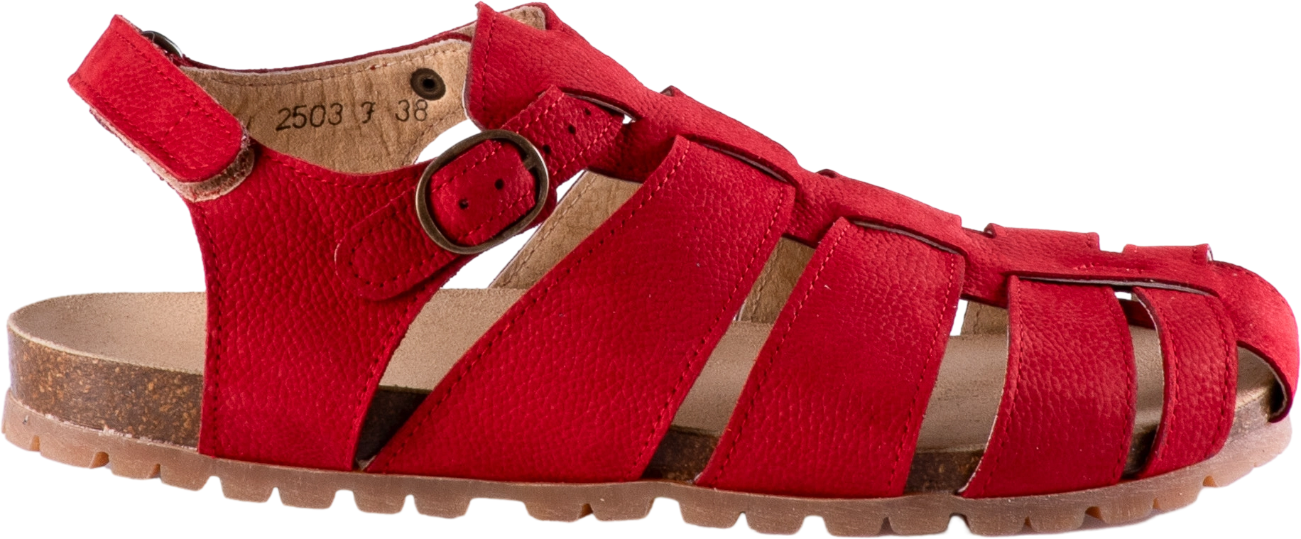 Waldviertler, Sandalen, Sommerschuhe, Rot, Frau Sommer