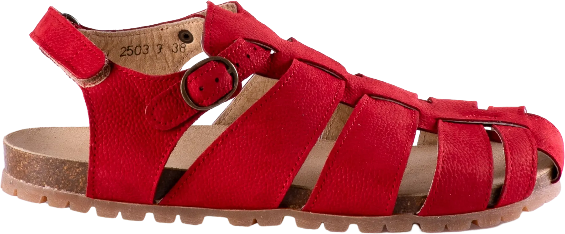 Waldviertler, Sandalen, Sommerschuhe, Rot, Frau Sommer