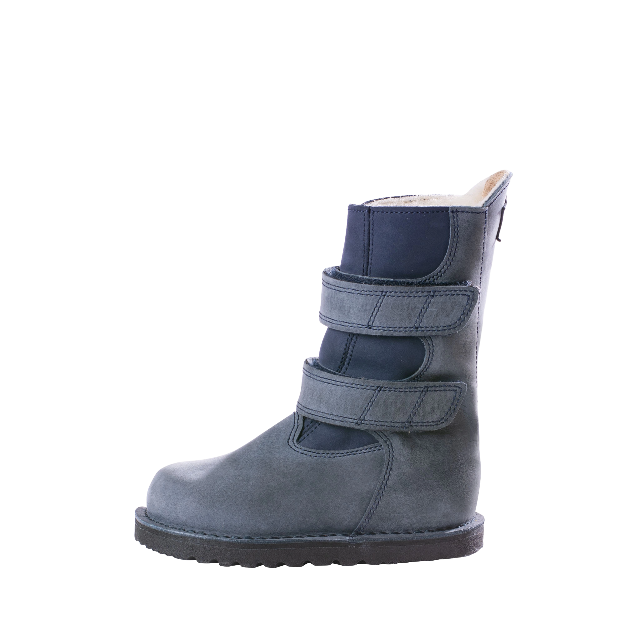 Waldviertler, Geh Gu Ti Gut 24-35, Kinderschuhe, Schuhe, Schuhe mit Klettverschluss, Stiefel-Boots, Winterschuhe, Blau, GGG Art 10