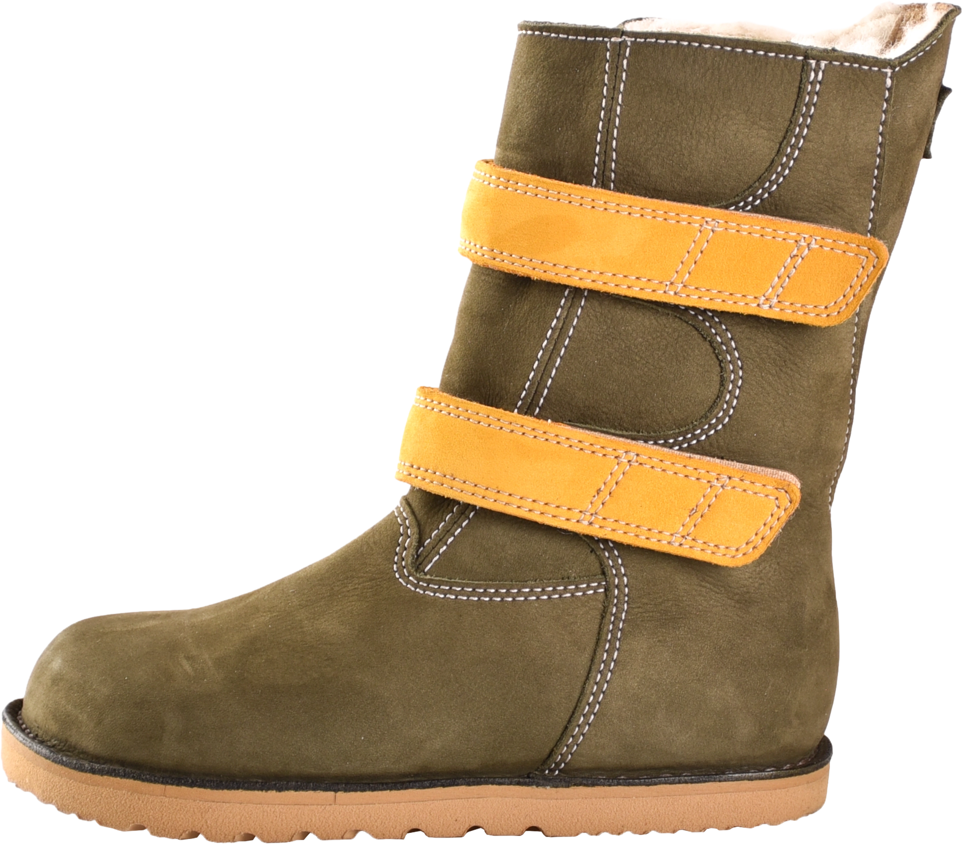 Waldviertler, Geh Gu Ti Gut 24-35, Kinderschuhe, Schuhe, Schuhe mit Klettverschluss, Stiefel-Boots, Winterschuhe, Grün, GGG Art 10