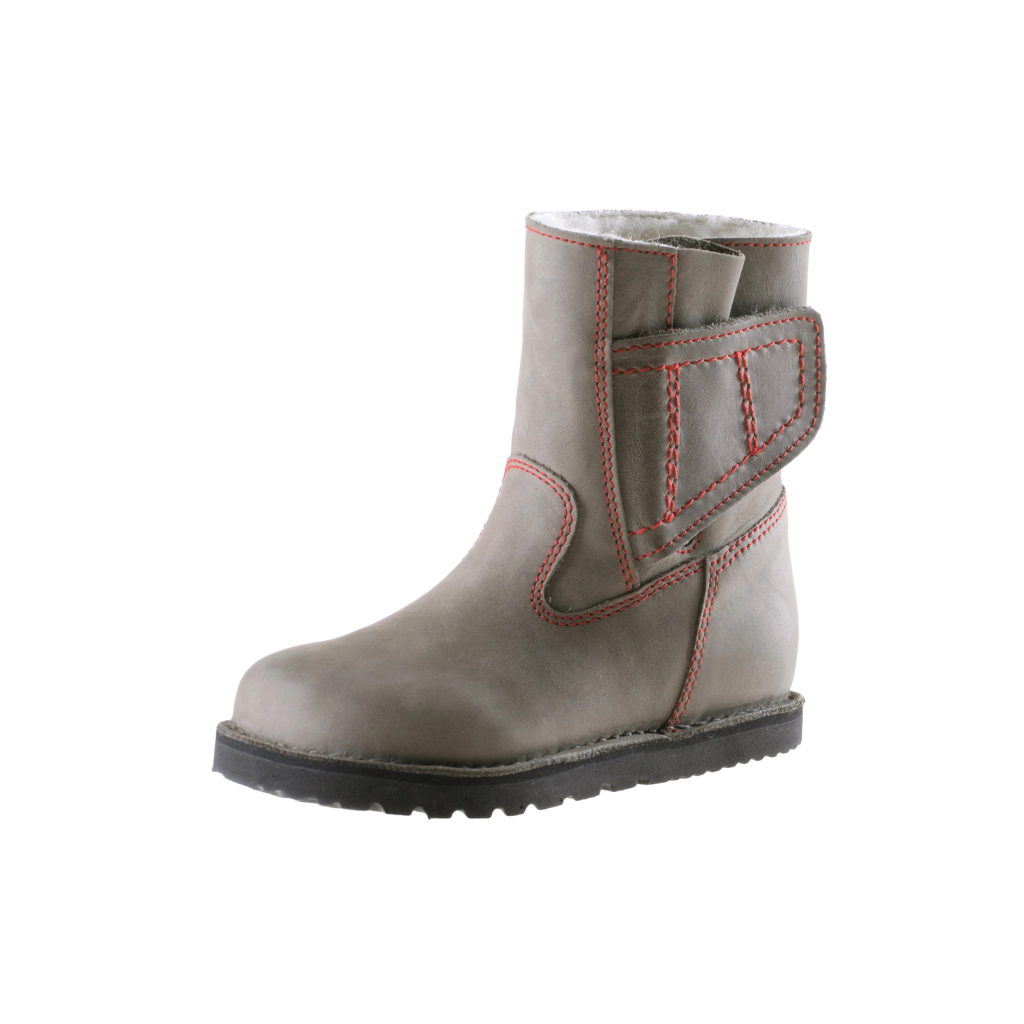 Waldviertler, Geh Gu Ti Gut 24-35, Kinderschuhe, Schuhe, Schuhe mit Klettverschluss, Stiefel-Boots, Winterschuhe, Braun, GGG Art 9