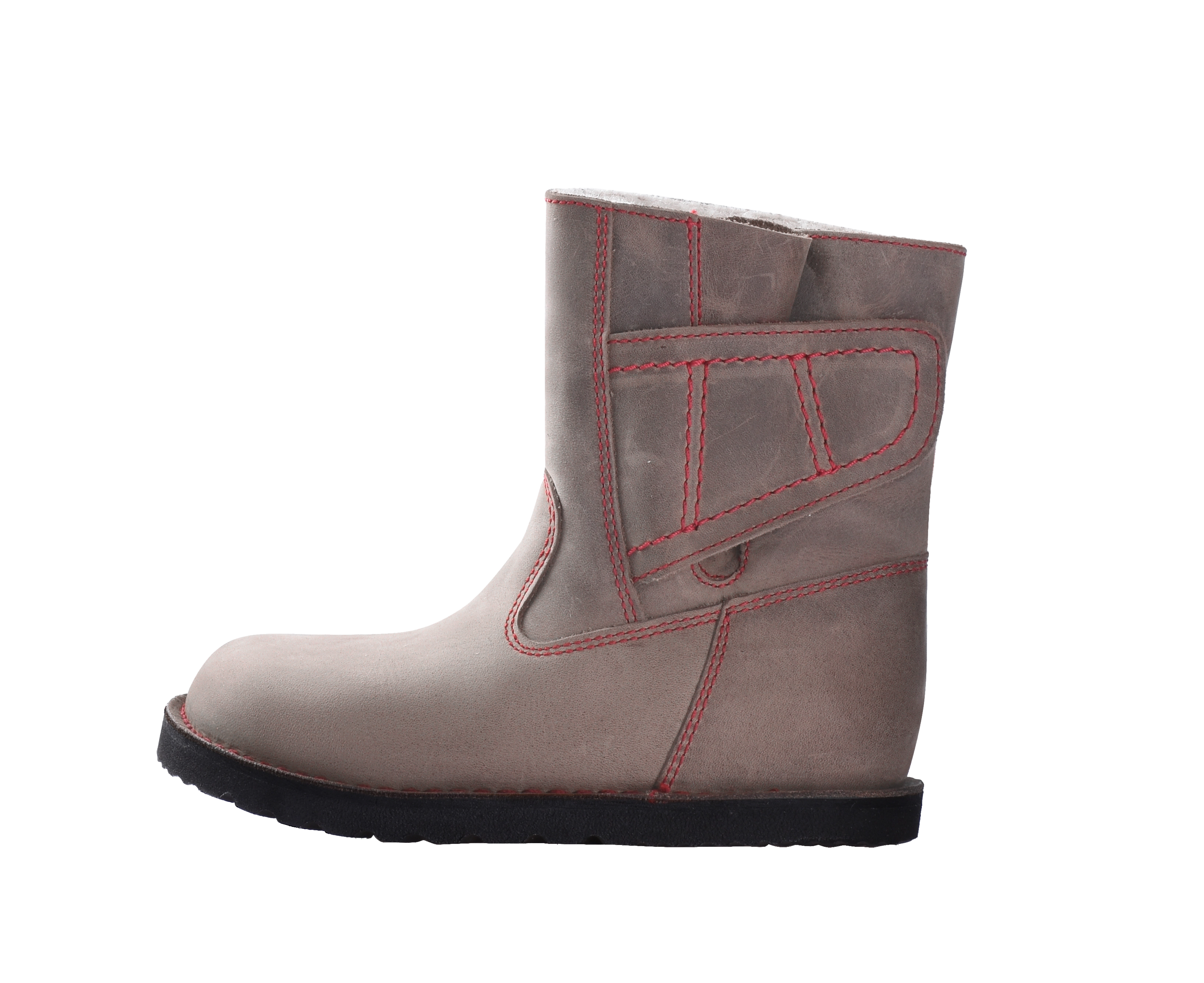 Waldviertler, Geh Gu Ti Gut 24-35, Kinderschuhe, Schuhe, Schuhe mit Klettverschluss, Stiefel-Boots, Winterschuhe, Braun, GGG Art 9