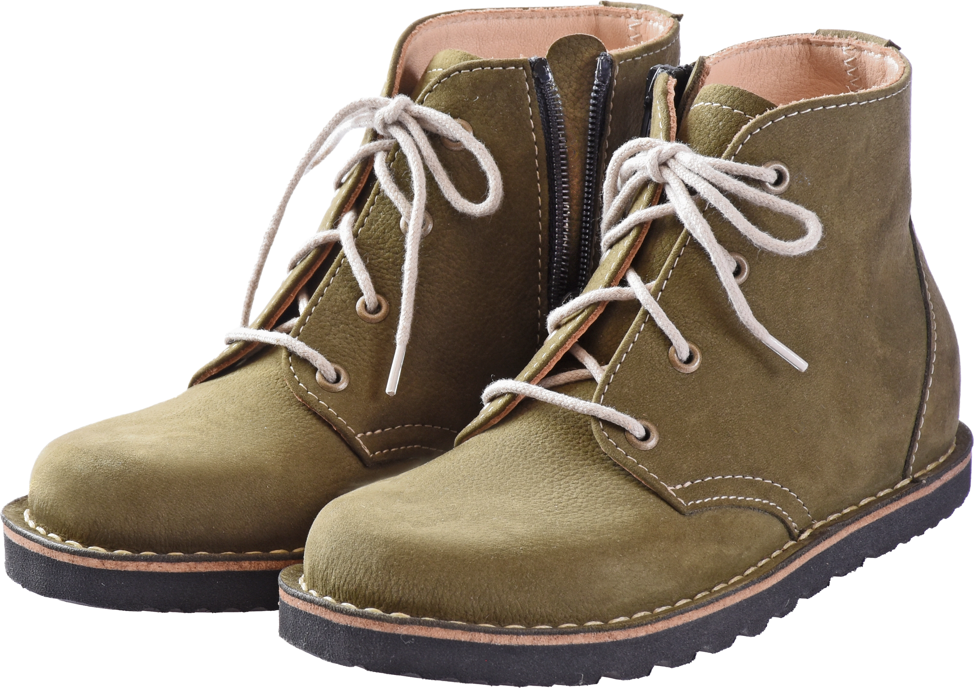 Waldviertler, Geh Gu Ti Gut 24-35, Kinderschuhe, Schnürschuhe, Schuhe, Übergangsschuhe, Grün, GGG Little Trampa