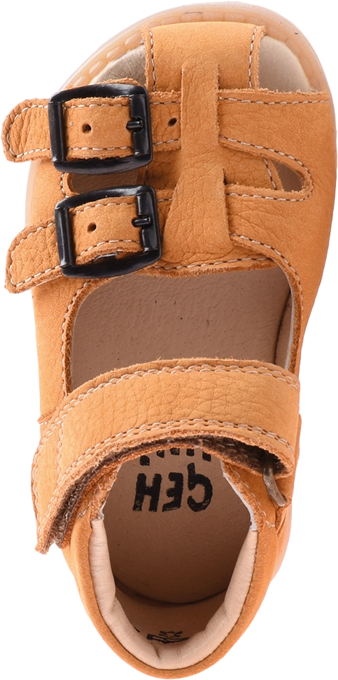 Waldviertler, Geh Ninjo 19-26, Lauflernschuhe, Sandalen, Sommerschuhe, Orange, GN Sandale
