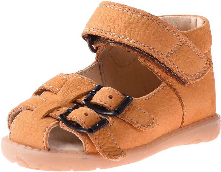 Waldviertler, Geh Ninjo 19-26, Lauflernschuhe, Sandalen, Sommerschuhe, Orange, GN Sandale