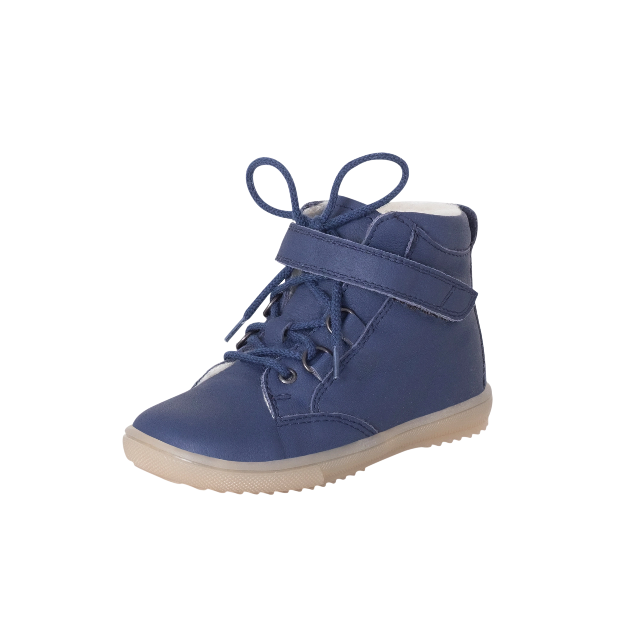 Waldviertler, Geh Ninjo 19-26, Kinderschuhe, Lauflernschuhe, Schnürschuhe, Schuhe, Schuhe mit Klettverschluss, Winterschuhe, Blau, GN Winterschuh