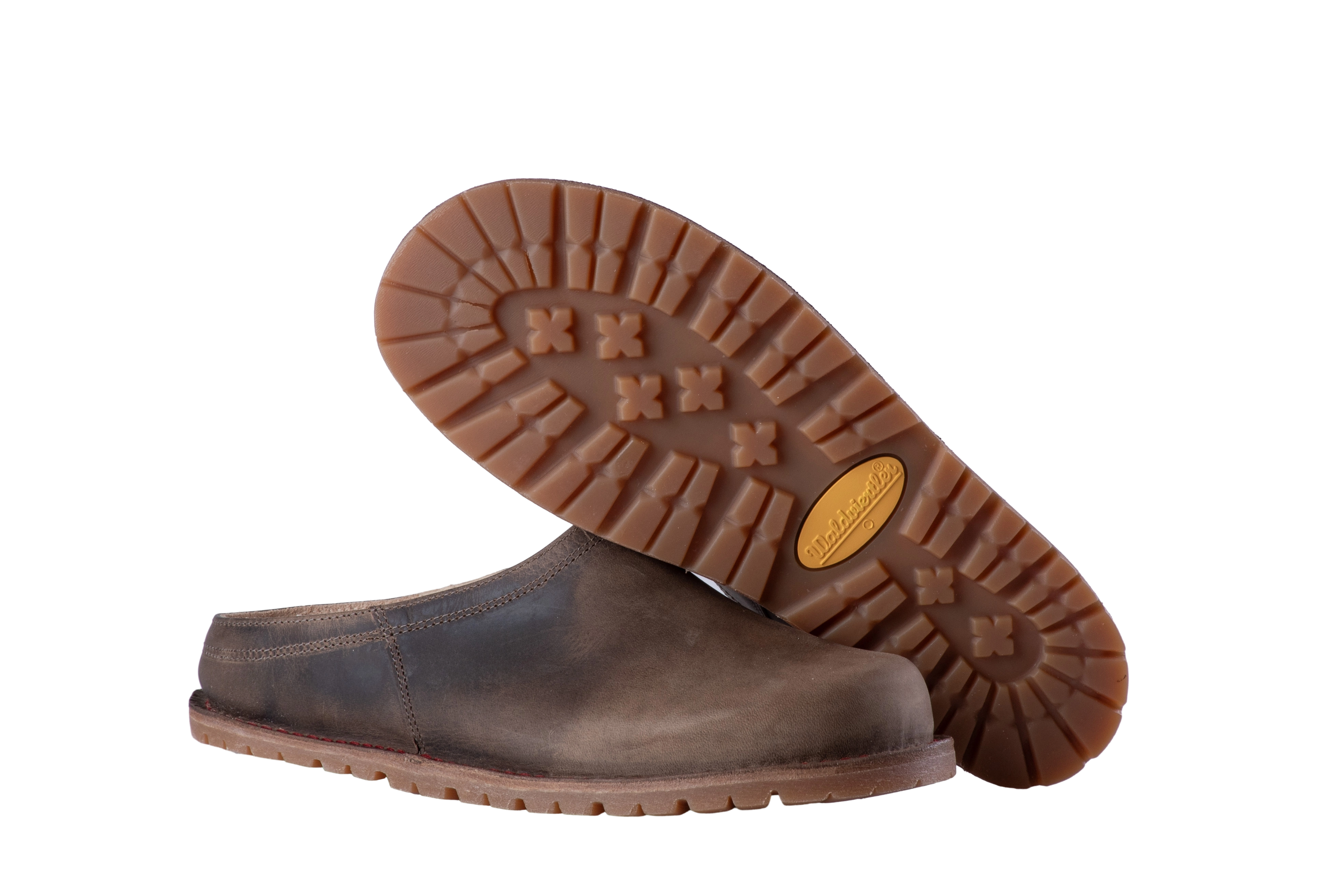 Waldviertler, Damenschuhe, Hausschuhe, Herrenschuhe, Schuhe, Braun, Klox