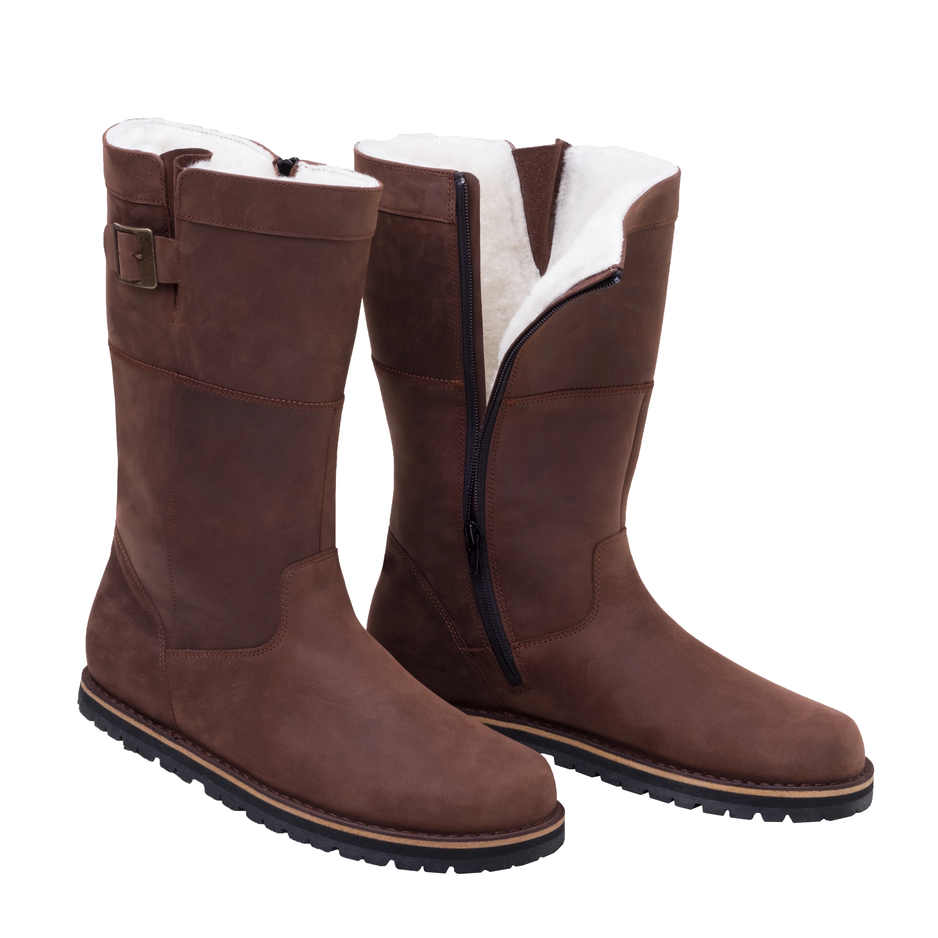 Waldviertler, Herrenschuhe, Schuhe, Stiefel, Winterschuhe, Braun, Nordpol