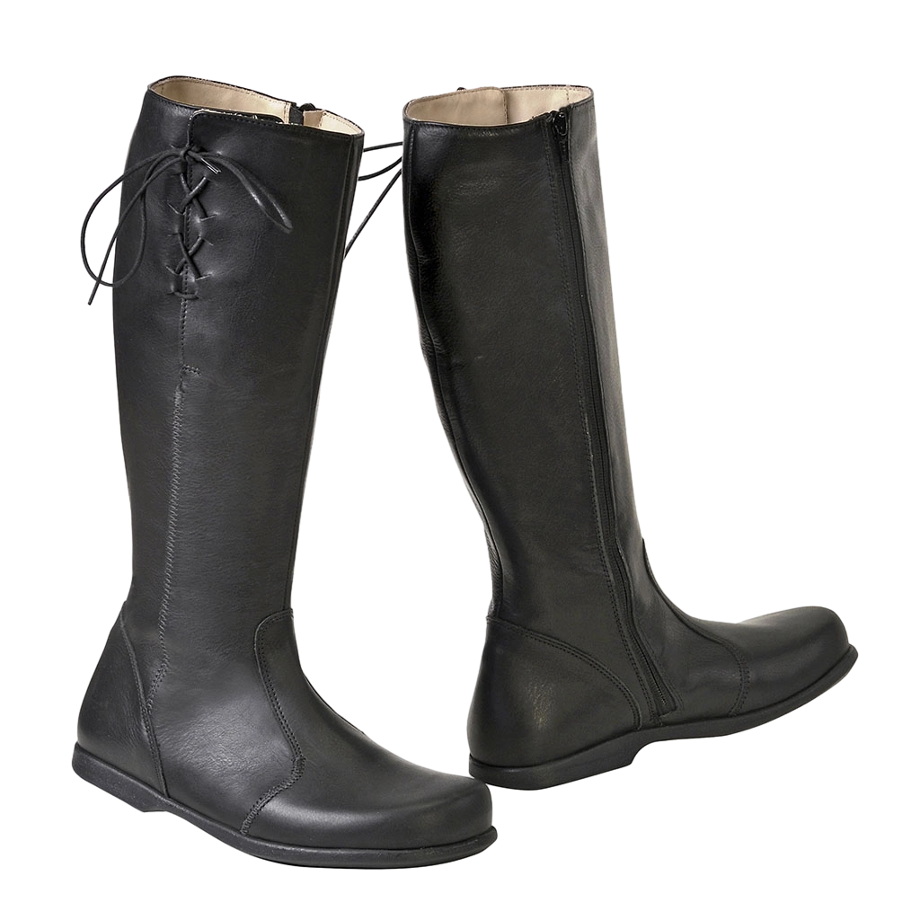 Waldviertler, Damenschuhe, Schuhe, Stiefel, Übergangsschuhe, Schwarz, Rosa Lux