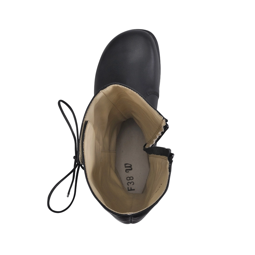 Waldviertler, Damenschuhe, Schuhe, Stiefel, Übergangsschuhe, Schwarz, Rosa Lux
