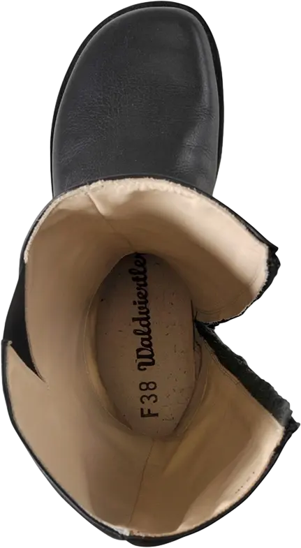 Waldviertler, Damenschuhe, Schuhe, Stiefel, Übergangsschuhe, Winterschuhe, Schwarz, Wind