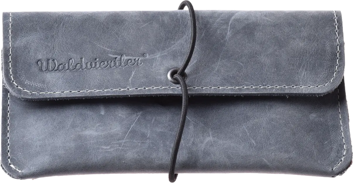 Waldviertler, Divers, Kulturbeutel und Taschen, Taschen, Blau, Börse mit Gummizug