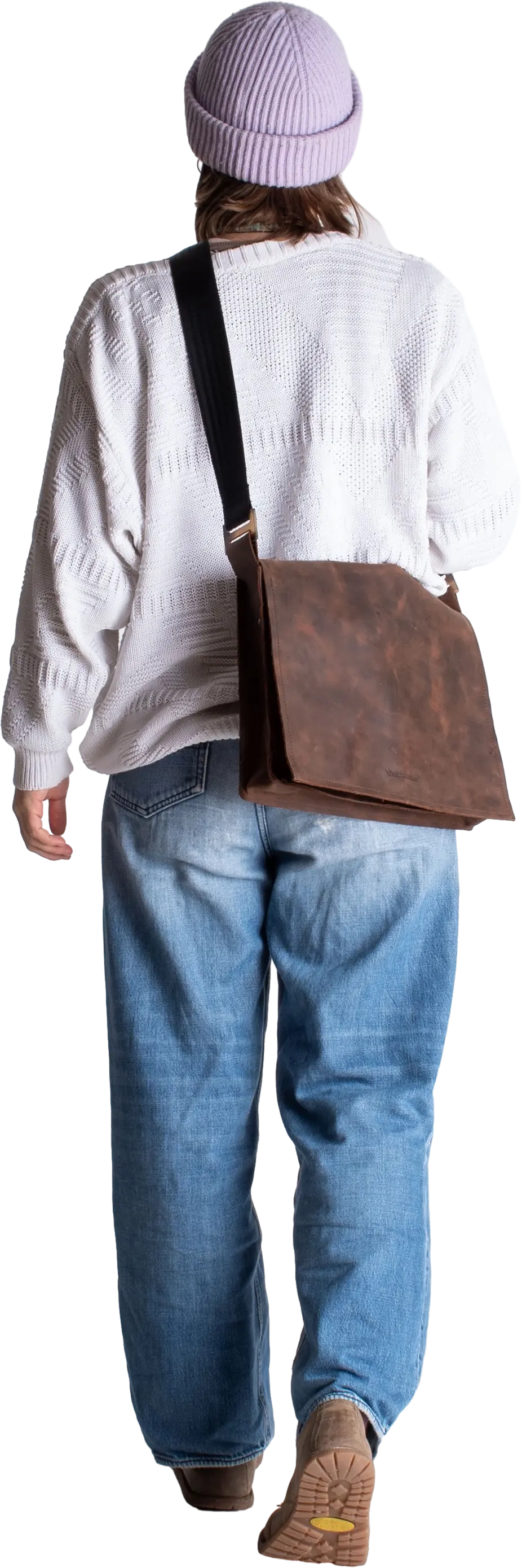 Waldviertler, Handtaschen, Taschen, Braun, Flex klein mit Schnalle