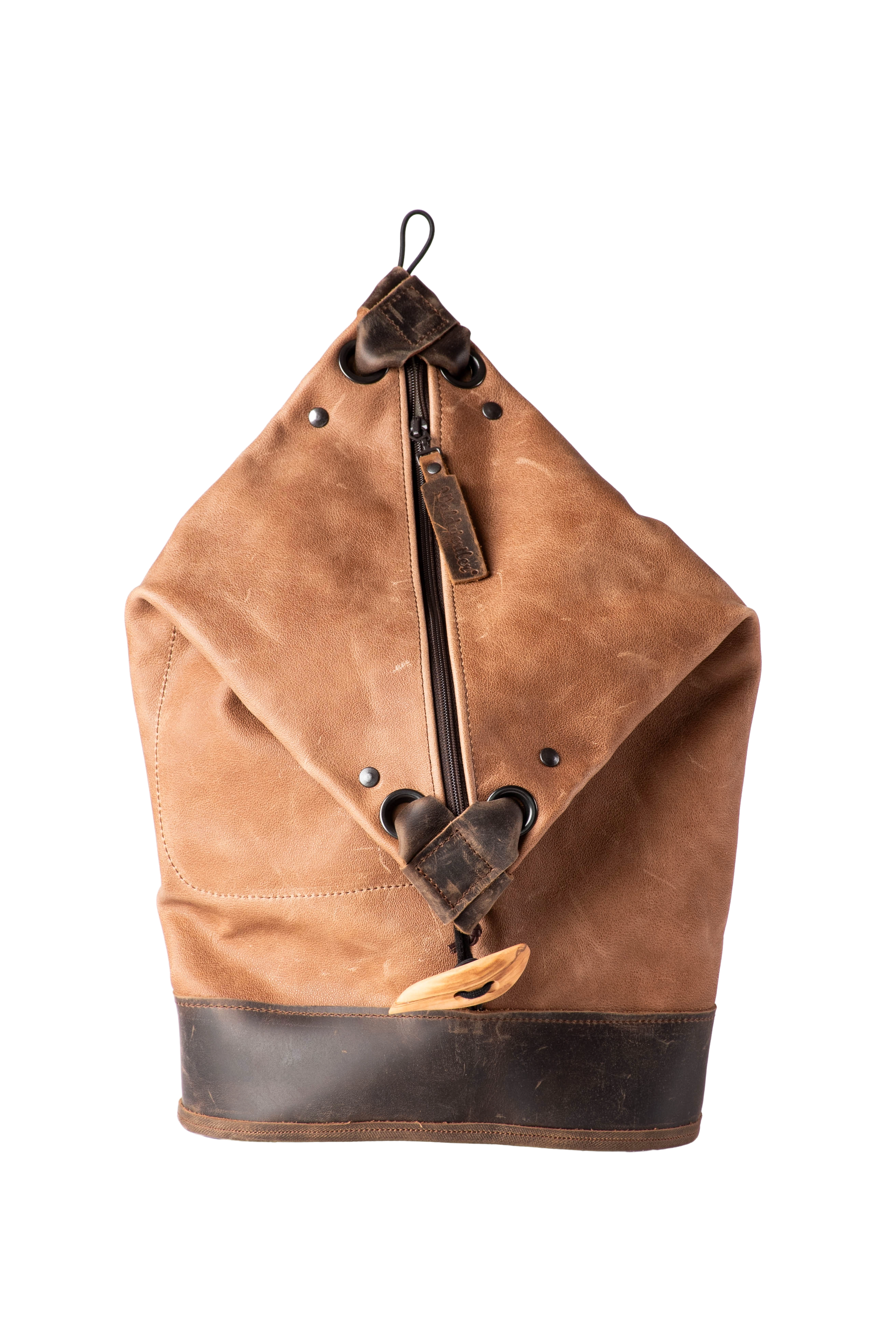 Waldviertler, Rucksäcke, Taschen, Braun, Seebag Leder Piccolo