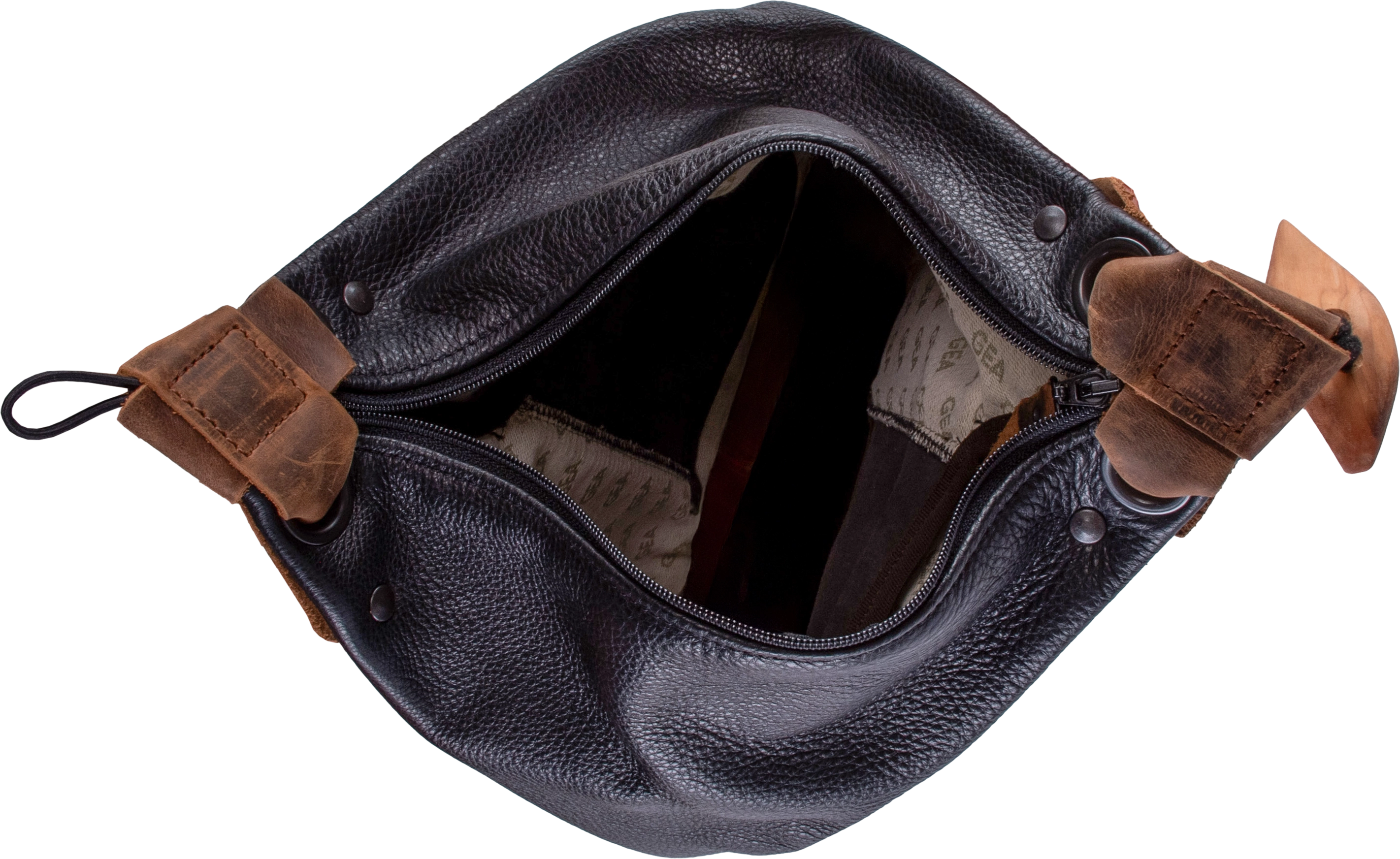 Waldviertler Seebag Leder Waldviertler, Rucksäcke, Taschen, Schwarz, Seebag Leder