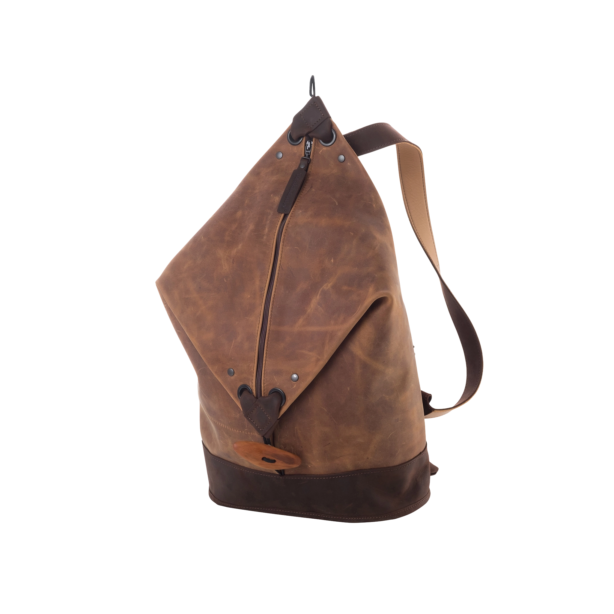 Waldviertler, Rucksäcke, Taschen, Braun, Seebag Leder